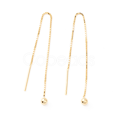 925 Sterling Silver Ear Thread STER-P047-09G-1