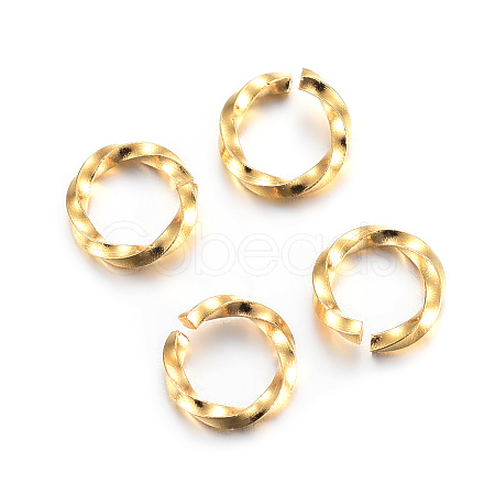 304 Stainless Steel Open Jump Rings X-STAS-F191-12G-A-1