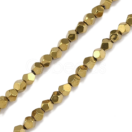 Electroplated Synthetic Non-magnetic Hematite Beads Strands G-A234-G03-01G-1