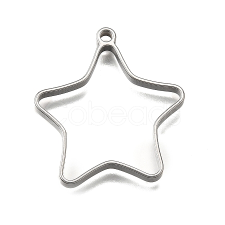 304 Stainless Steel Pendants STAS-S181-01P-J-1