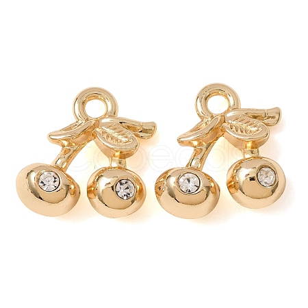 Alloy Crystal Rhinestone Pendants RB-CBAD317-01G-1