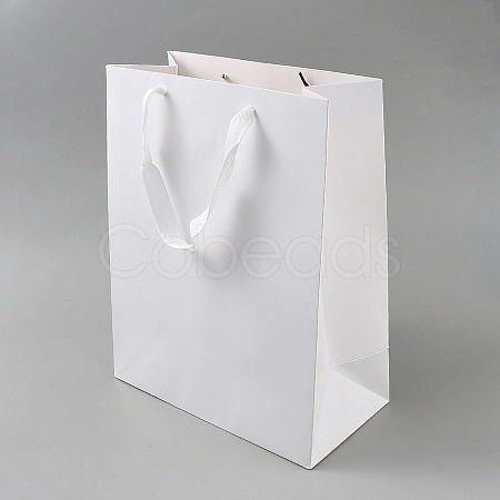 Rectangle Paper Gift Storage Tote Bags with Handle X1-ABAG-TAC0005-04C-01-1