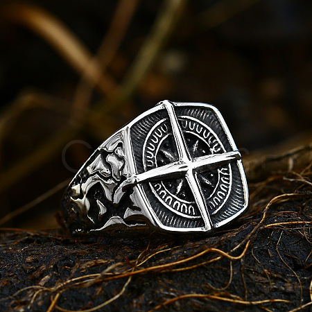 304 Stainless Steel Finger Rings for Men FS-WG78993-05-1
