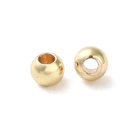 Rack Plating Brass Spacer Beads KKB-I709-03B-G01-1