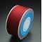 Round Nylon Cords, Milan Cords/Twisted Cords, Dark Red, 1.5mm, about 25.15 yards(23m)/roll