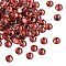 Preciosa&reg Crystal Hotfix Flatback Stones, Czech Crystal, Round(438 11 612 Chaton Rose VIVA 12 &reg), 90350 Padparadscha, SS12(3.3~3.5mm)