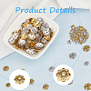 240Pcs Tibetan Style Alloy Flower Bead Caps TIBEB-SP0001-20-5