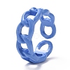 Spray Painted Alloy Cuff Rings RJEW-T011-29-RS-2