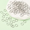 Tarnish Resistant 304 Stainless Steel Open Jump Rings STAS-N015-10-7x1mm-5