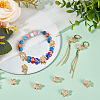 20Pcs Brass Beads KK-BBC0012-02-4