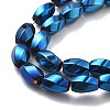 Electroplated Synthetic Non-magnetic Hematite Beads Strands G-P545-G02-02E-3