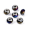 Glass European Beads GPDL-N004-A14mm-A01-1