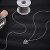1Roll 304 Stainless Steel Curb Chains CHS-UN0001-27-2