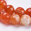 Natural Striped Agate/Banded Agate Beads Strands G-P364-20-8mm-3