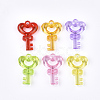 Transparent Acrylic Pendants X-TACR-S133-059-1