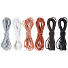 PandaHall Elite 24 Yards 6 Colors Cowhide Leather Cord WL-PH0004-14-8