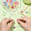 310Pcs 5 Styles Transparent Acrylic Beads MACR-CJ0001-65-4
