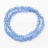 Electroplate Glass Bead Strands EGLA-J138-A-PL08-2