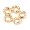 Rack Plating Brass Open Jump Rings KK-O139-18M-G-1