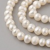 Natural Cultured Freshwater Pearl Beads Strands PEAR-G007-33-01-3