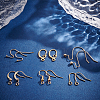 BENECREAT 36Pcs 6 Styles Brass French Earring Hooks KK-BC0010-19-4