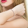 4Pcs 2 Colors Clear Cubic Zirconia Tennis Bracelet BJEW-HY0001-01-6