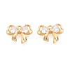 Brass Micro Pave Cubic Zirconia Charms KK-N263-79A-G-1