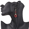 Handmade Glass Seed Beads Teardrop Dangle Earrings EJEW-MZ00576-05-3