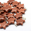 Star Natural & Synthetic Mixed Stone Pendants X-G-Q367-M-2
