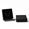 Texture Paper Jewelry Gift Boxes OBOX-G016-C02-B-1