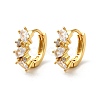 Brass Hoop Earrings EJEW-S256-03A-G-4