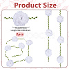 2Pcs Paper Garlands Party Decorations AJEW-WH0752-354C-2