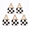 Alloy Enamel Pendants X-ENAM-N054-006C-1