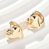 Brass Hoop Earrings EJEW-D320-18G-2
