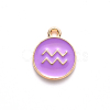 Alloy Enamel Pendants ENAM-S124-01A-01J-2