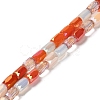 Electroplate Glass Beads Strands EGLA-D030-08E-1