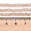 Electroplate Glass Beads Strands LS-EGLA-R048-2mm-33-3