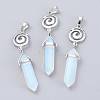Opalite Pointed Big Pendants G-D0021-01P-09-2
