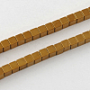Non-magnetic Synthetic Hematite Beads Strands G-Q876-2mm-3-2