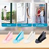 4Pcs 4 Colors Plastic Adhesive Backed Sliding Door Locks KY-GF0001-28-6
