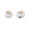 Plating Acrylic Beads PACR-JQ0001-01-4