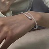 Alloy Cuff Bangles for Women FS-WGE8895-01-4