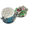 Brass Prayer Box Pendants KK-26X18-5