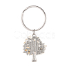 Chip Natural Citrine Keychain KEYC-JKC00219-03-2