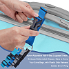 4Pcs 4 Style Nylon Adjustable Add-A-Bag Luggage Strap & Polyester Luggage Straps FIND-PH0007-06-WH-7