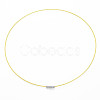 Stainless Steel Wire Necklace Cord DIY Jewelry Making TWIR-R003-02-2