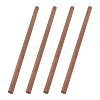 Round Walnut Wooden Sticks WOOD-WH0034-27B-1