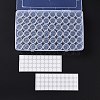 60Pcs Plastic Column Bead Storage Containers CON-C017-01-4