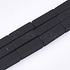 Spray Painted Non-magnetic Synthetic Hematite Beads Strands G-T116-10-17-1