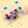 Eco-Friendly Dyed Glass Pearl Round Beads HY-PH0011-01-10mm-5